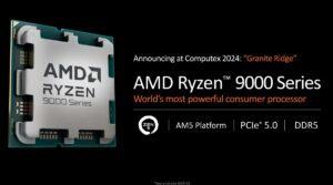 AMD、Zen 5搭載の最新CPUであるRyzen 9000シリーズやX870チップ