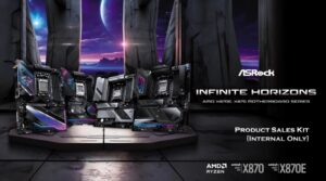 ASRock製X870E/X870マザーボード発表！ビデオカードの脱着が